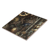 Steampunk Art Tile Fliese (Seite)