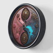 Steampunk art Yang Uhr (Winkel)