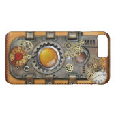 Steampunk auf Leather Case-Mate iPhone Hülle (Rückseite (Horizontal))