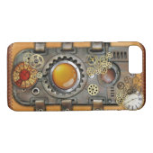 Steampunk auf Leather Case-Mate iPhone Hülle (Rückseite (Horizontal))