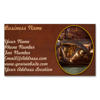 Steampunk - aufgepumpt magnetische visitenkarte