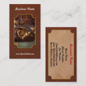 Steampunk - aufgepumpt visitenkarte (Vorne/Hinten)