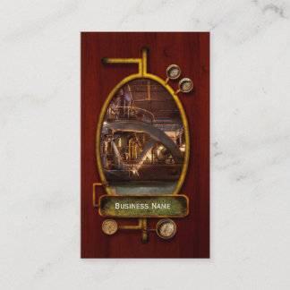 Steampunk - aufgepumpt visitenkarte