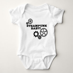 Steampunk Baby Baby Strampler