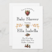 Steampunk-Baby-Dusche Einladung (Vorne/Hinten)