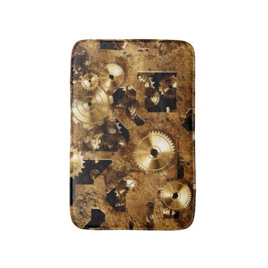 Steampunk Badematte (Vorderseite Vertikal)