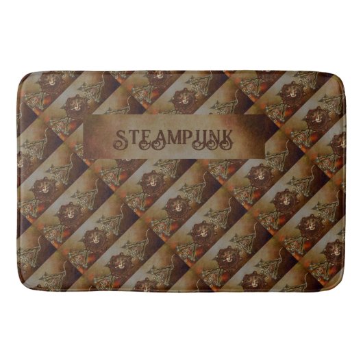 STEAMPUNK BADEMATTE (Vorderseite)