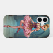 Steampunk-Ballerina iPhone 16 Hülle (Rückseite (Horizontal))