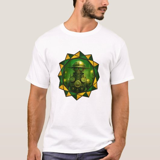 Steampunk-Bauarbeiter T-Shirt (Vorderseite)