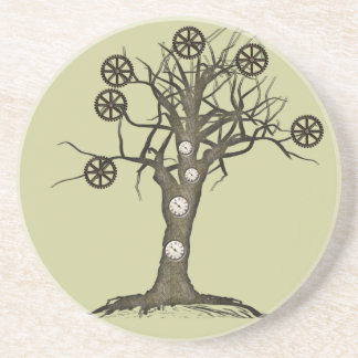 Steampunk-Baum Getränkeuntersetzer