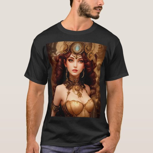 Steampunk Beautiful Venus T-Shirt (Vorderseite)