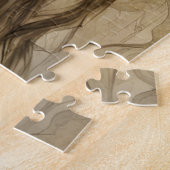 Steampunk Bee Insect Frau Puzzle (Seite)