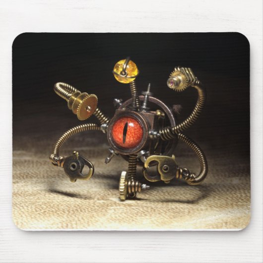 Steampunk Beschauer-Roboter durch Künstler Daniel Mousepad (Vorne)