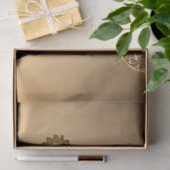 Steampunk Bicycle with Gears Seidenpapier (Geschenk)