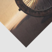 Steampunk Bicycle with Gears Seidenpapier (Ausschnitt)