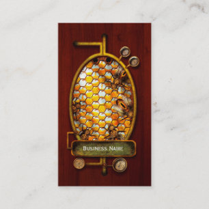 Steampunk - Bienenstand - Der Bienenstock Visitenkarte