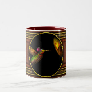Steampunk - Bird - Apodiformes Centrifigalus Zweifarbige Tasse