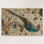 Steampunk Bird Art Schwierigkeit Puzzle (Horizontal)