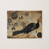 Steampunk Bird Art Small Puzzle (Horizontal)