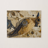Steampunk Bird Art Small Puzzle (Horizontal)
