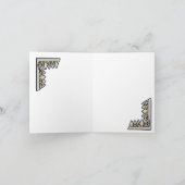 STEAMPUNK BIRTHDAY Grußkarte Karte (Innenseite)