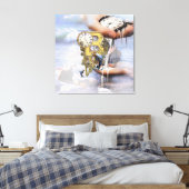 Steampunk Birthday Letter B Leinwanddruck (Insitu (Schlafzimmer))