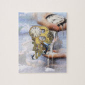 Steampunk Birthday Letter B Puzzle (Vertikal)