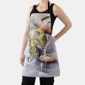 Steampunk Birthday Letter B Schürze (InSitu)