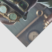 Steampunk Black Gorilla Big Boss 2 Seidenpapier (Detail)