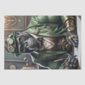 Steampunk Black Gorilla Big Boss 2 Seidenpapier (Vorderseite)