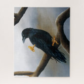 Steampunk Black Raven Puzzle (Vertikal)