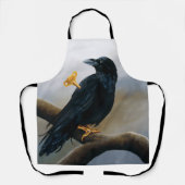 Steampunk Black Raven Schürze (Vorderseite)