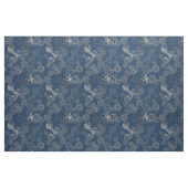 Steampunk blaues Kraken-Gewebe Stoff (Fat Quarter (45,7 x 55,9 cm))