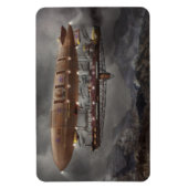 Steampunk - Blimp - Luftschiff Maximus Magnet (Vertikal)