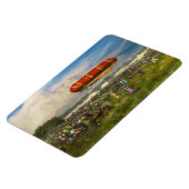 Steampunk - Blimp - Start von Nulli Secundus II Magnet (Linke Seite)