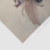 Steampunk Blonde-Lady Cogsworth Decoupage Seidenpapier (Ausschnitt)