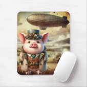 Steampunk Boar Mousepad (Mit Mouse)