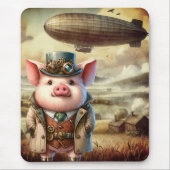 Steampunk Boar Mousepad (Vorne)