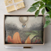 Steampunk Bohemisch Style Lady Decoupage Seidenpapier (Geschenk)