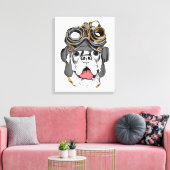 Steampunk Boxer Leinwanddruck (Insitu (Wohnzimmer))