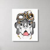 Steampunk Boxer Leinwanddruck (Vorderseite)