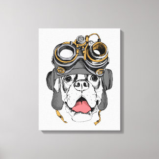 Steampunk Boxer Leinwanddruck