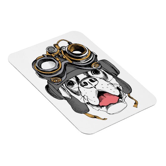 Steampunk Boxer Magnet (Rechte Seite)