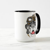 Steampunk Boxer Tasse (VorderseiteRechts)