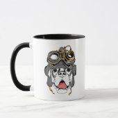 Steampunk Boxer Tasse (Links)