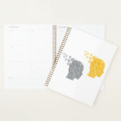 Steampunk Brain Power Cogwheel Heads Planer (Anzeige)