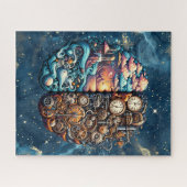 Steampunk Brainstorming Puzzle (Horizontal)