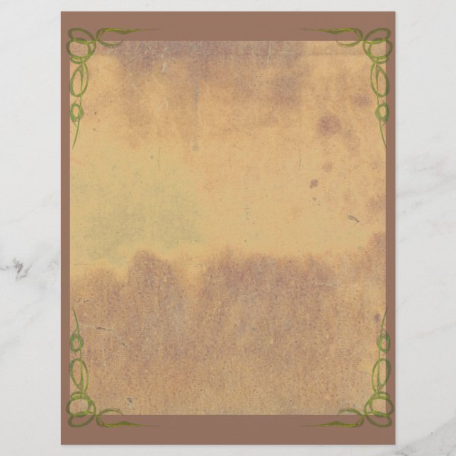 Steampunk Briefbogen (Vorderseite)