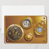 Steampunk Briefpapier (Vorne/Hinten)