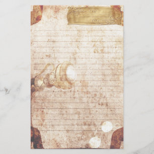 Steampunk Briefpapier - kreatives Namensschild
